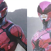 Uniformes rejeitados do filme de Power Rangers