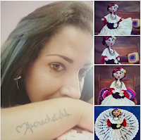 fridas kahlo amigurumi perla campos con sus fridas