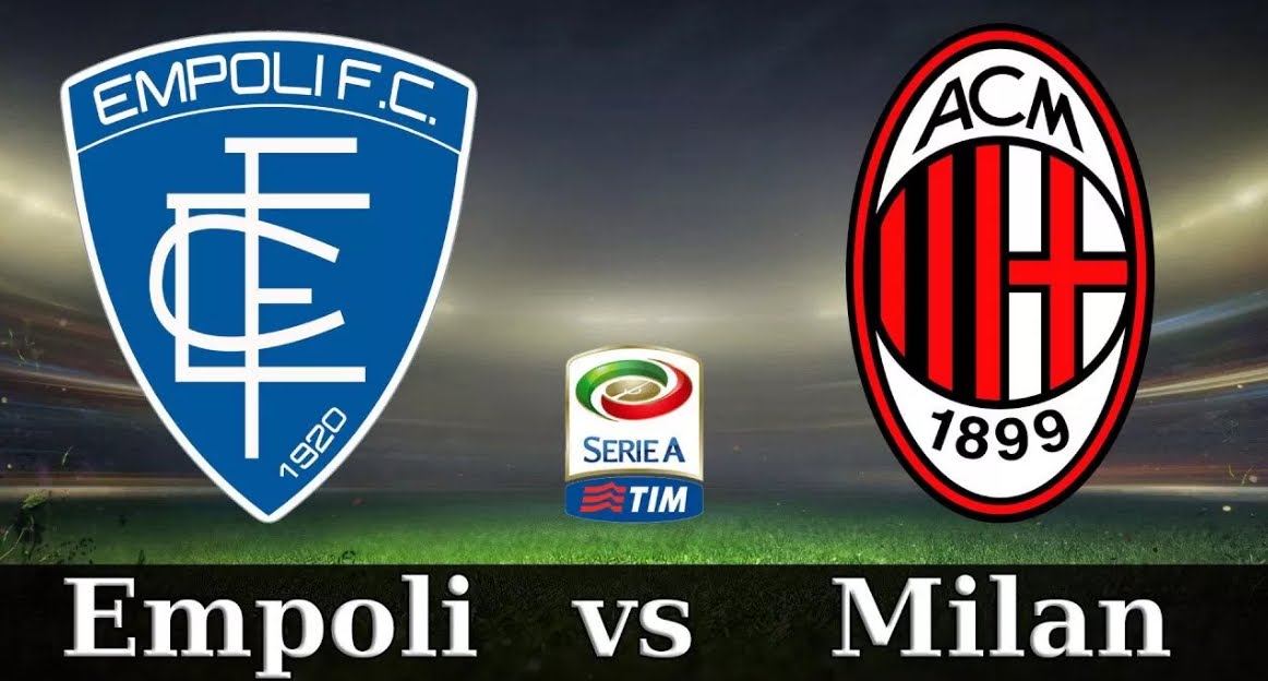 Empoli-Milan 1-1: risultato firmato da Caputo su rigore (77') e autogol Capezzi (10').