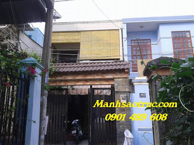 mành nứa che nắng