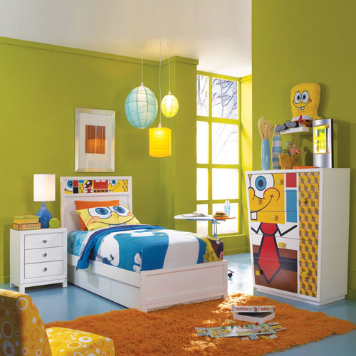 Dormitorios Temáticos de Bob Esponja | Ideas para decorar, diseñar y