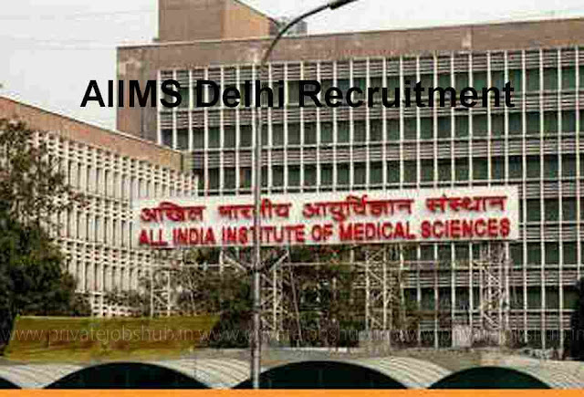 AIIMS Delhi Recruitment AIIMS Delhi Recruitment