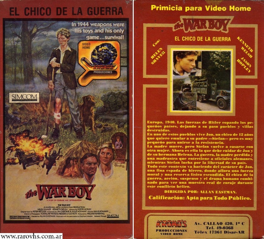 El chico de la guerra / The War Boy (1985)