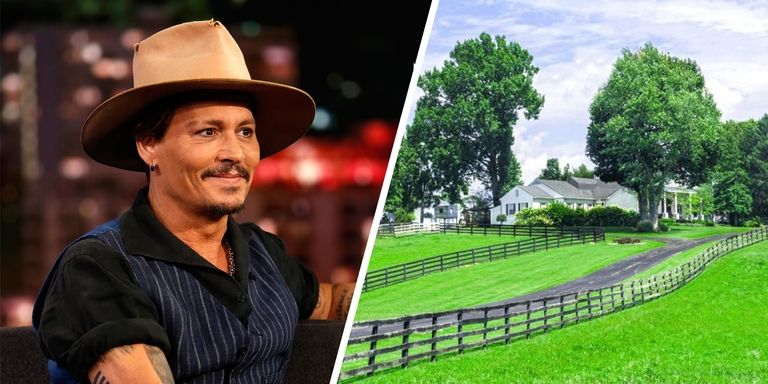 See What's Inside the $3 Million Horse Farm House of Actor Johnny Depp This horse farm in Lexington, Kentucky is one of many properties owned by famed actor Johnny Depp. This is a beautiful 41-acre estate and will be auctioned off this September 15. Last December, it hit the market for $2.9 million. The Pirates of Caribbean star purchased the property in 1995 fo $950,000. He sells it for $1 million in 2001 and four-years later he bought it again for $2 million. Reports said this house serves as home for actor's mother, Betty Sue who died in May 2016. This property has two horse barns, paddocks, a four-car garage, a guest house, and manager's quarters. The beautiful 5,944-square-foot main house contains 6 bedrooms and 6.5 baths. There are a pool and sunroom too!