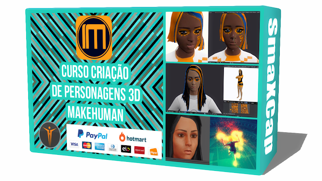 Curso Personagens 3D para Games - Acessórios e Armas