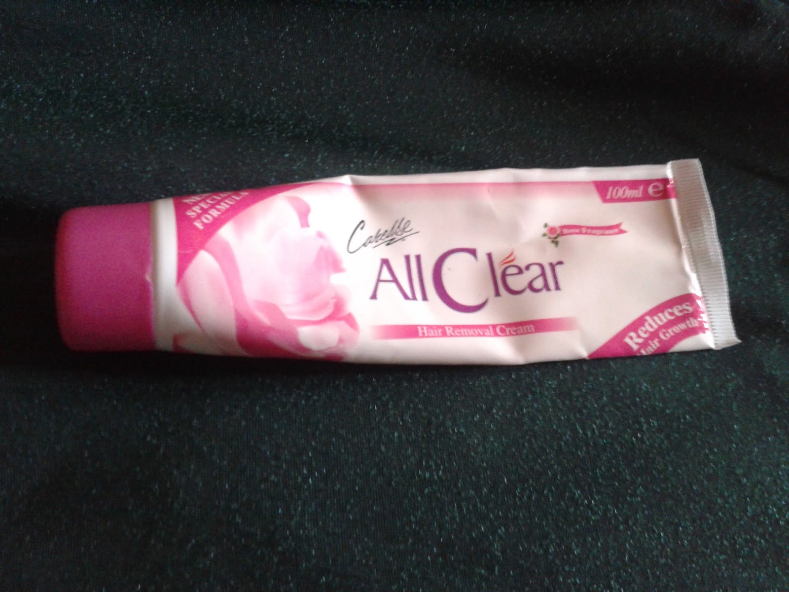 Rainbow Island ★ REVIEW Caresse All Clear Hair removal cream