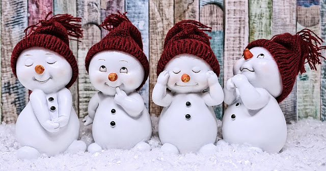 Cute Snowmen, by Alexandra / München on Pixabay Image: Cute Snowmen, by Alexandra / München on Pixabay