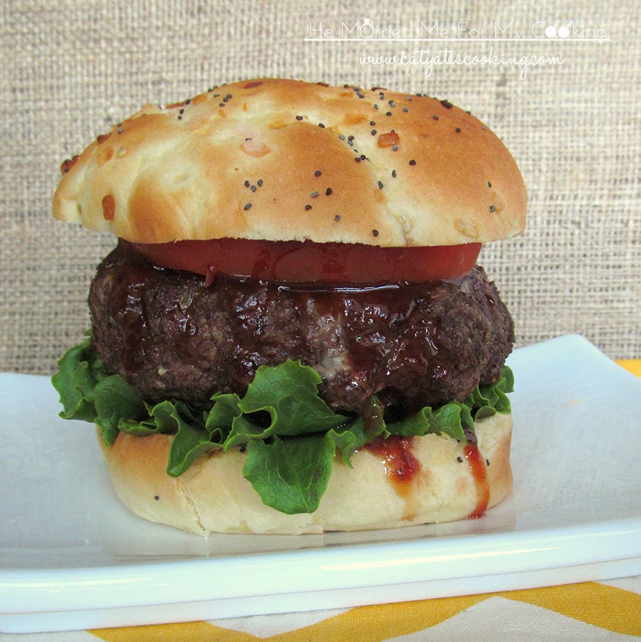 He Married Me For My Cooking Blue Cheese Stuffed Moose Burgers