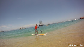 how to paddle board, ocean, first time