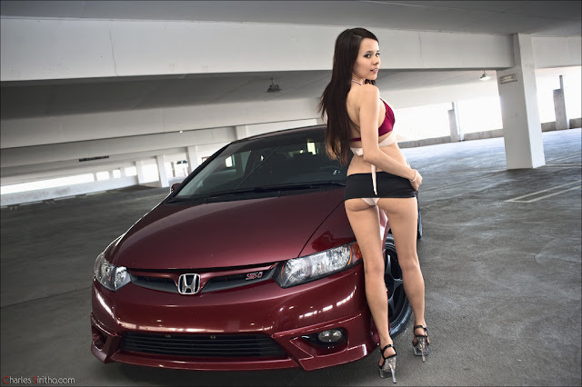 Honda Civic Si, fotki, panny i auta