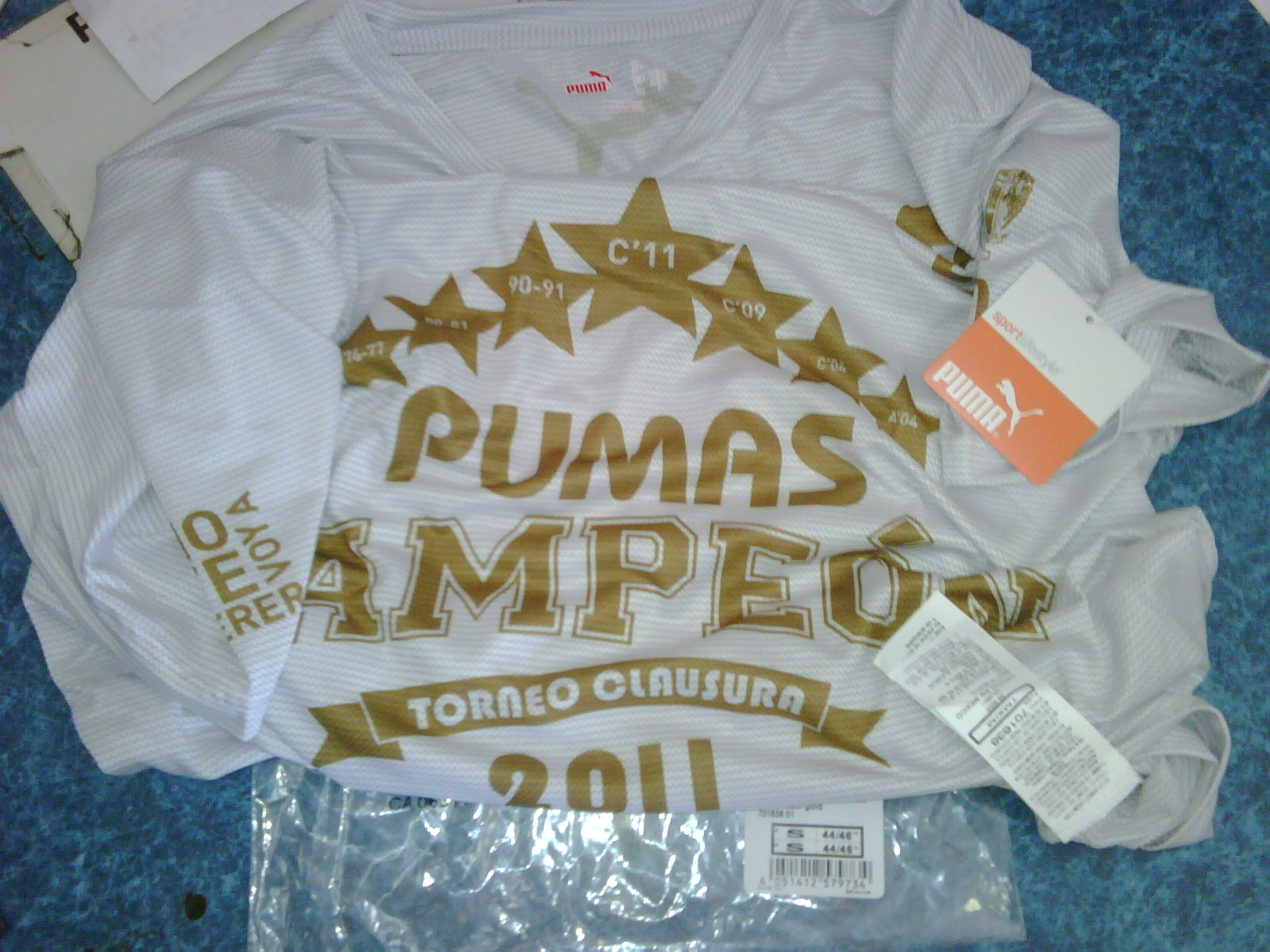 playera de pumas 2011
