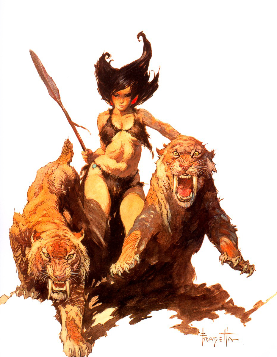 /"Huntress/" Print by Rebekah Isaacs