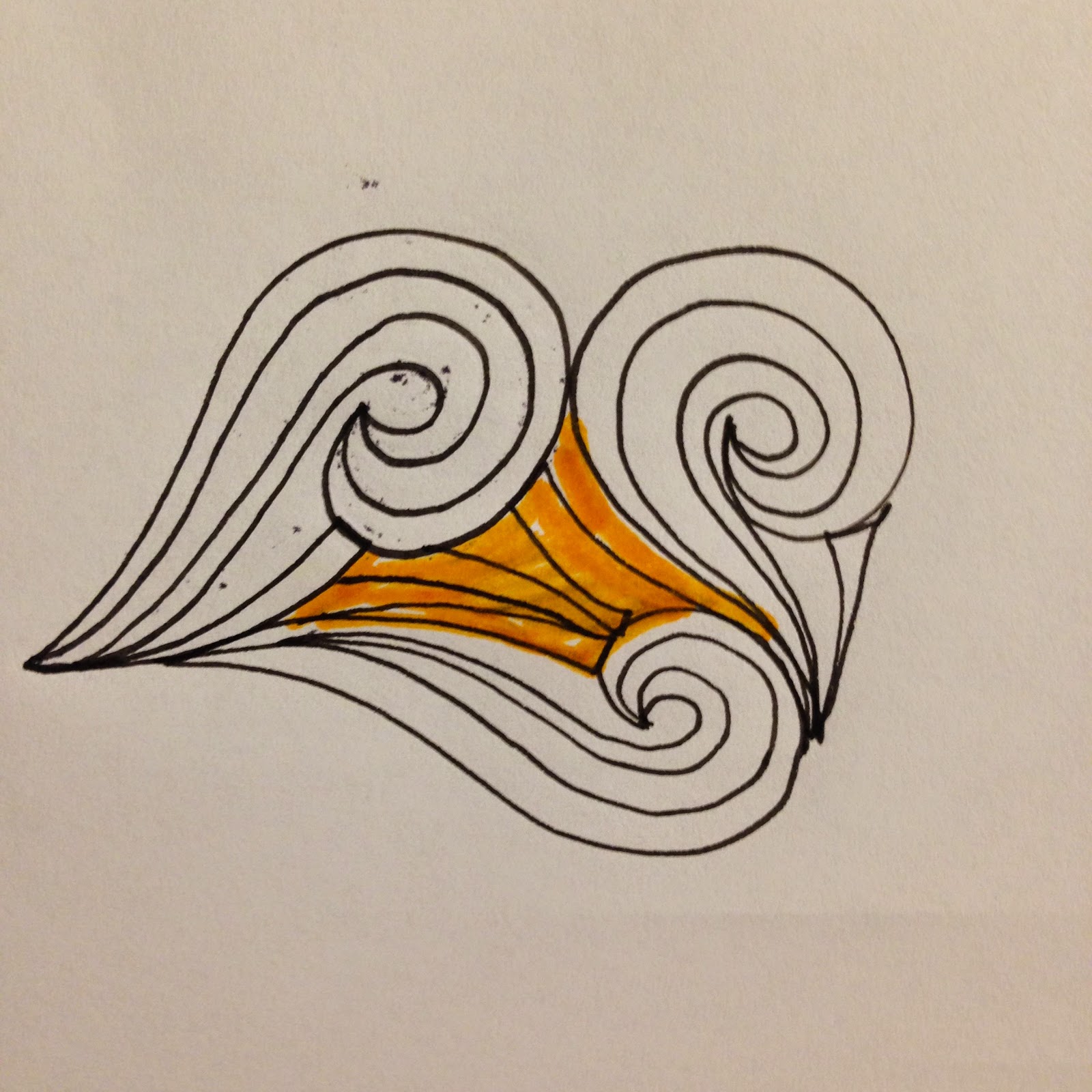 A Few Scraps: FMQ weekly: Windswept quilting design