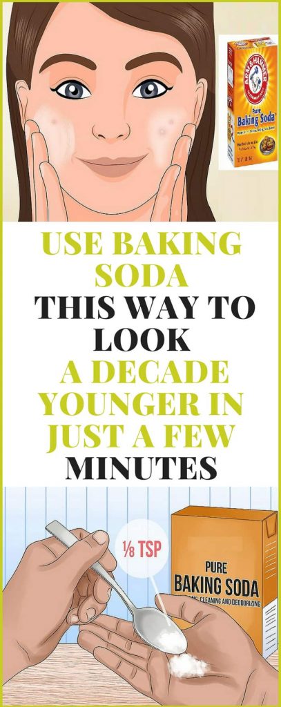 Use Baking Soda This Way to Look a Decade Younger in Just a Few Minutes