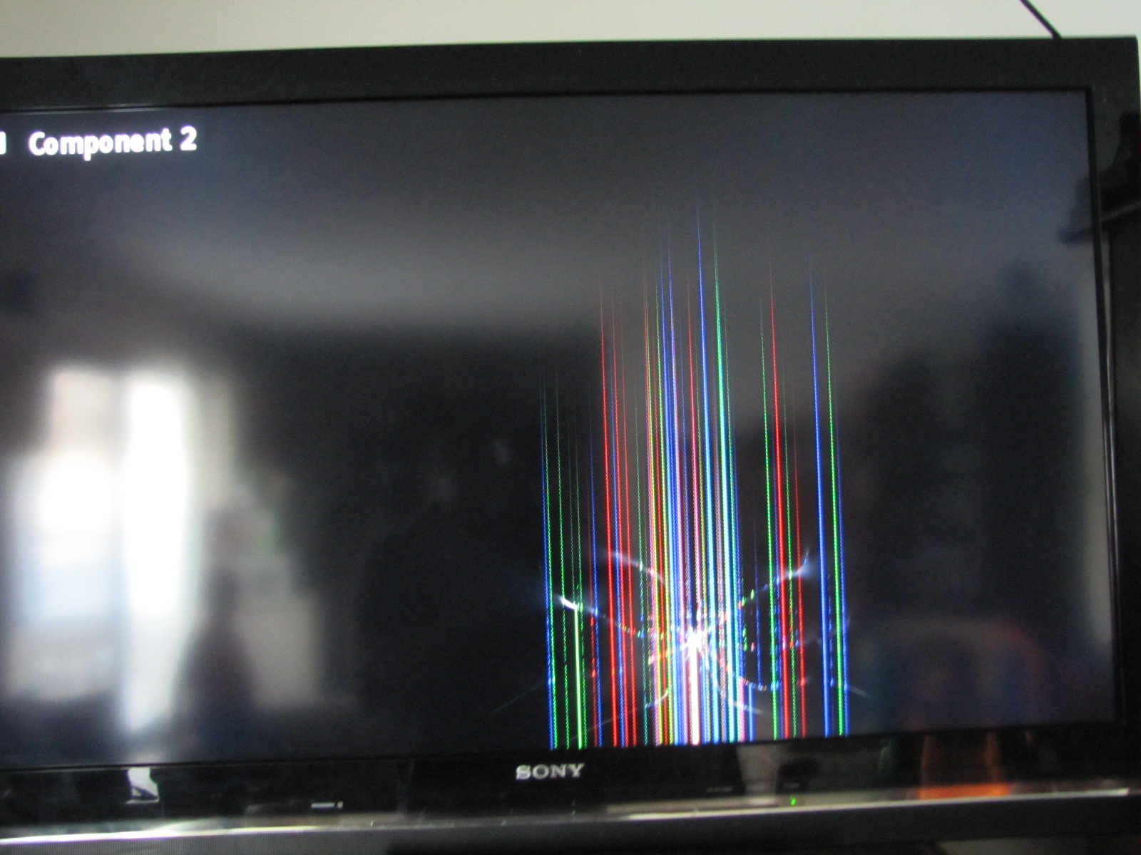 Our Family Blog: Broken TV