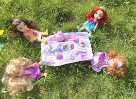 Disney Princess Toddler dolls Garden Tea Party