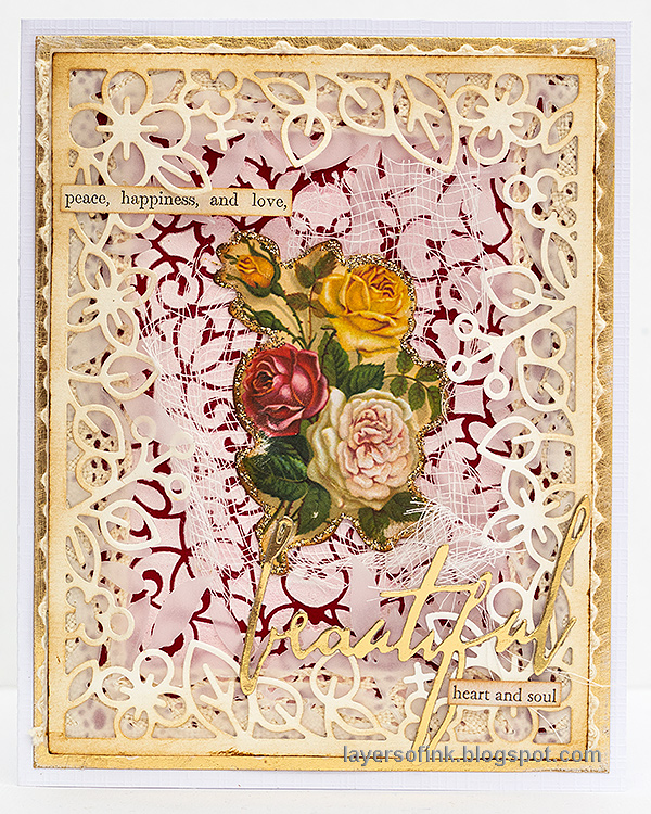 Layers of ink - Vintage Valentine's Card Tutorial by Anna-Karin Evaldsson. Layers of ink - Vintage Valentine's Card Tutorial by Anna-Karin Evaldsson.