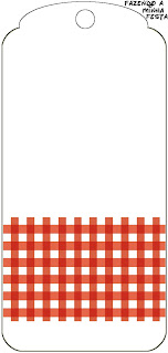 Fazendo a Minha Festa!: Xadrez Vermelho e Branco - Kit Completo com  molduras para convites, rótulos para guloseimas, lembrancinhas e imagens!