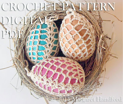Amigurumi Crochet lace Easter Egg