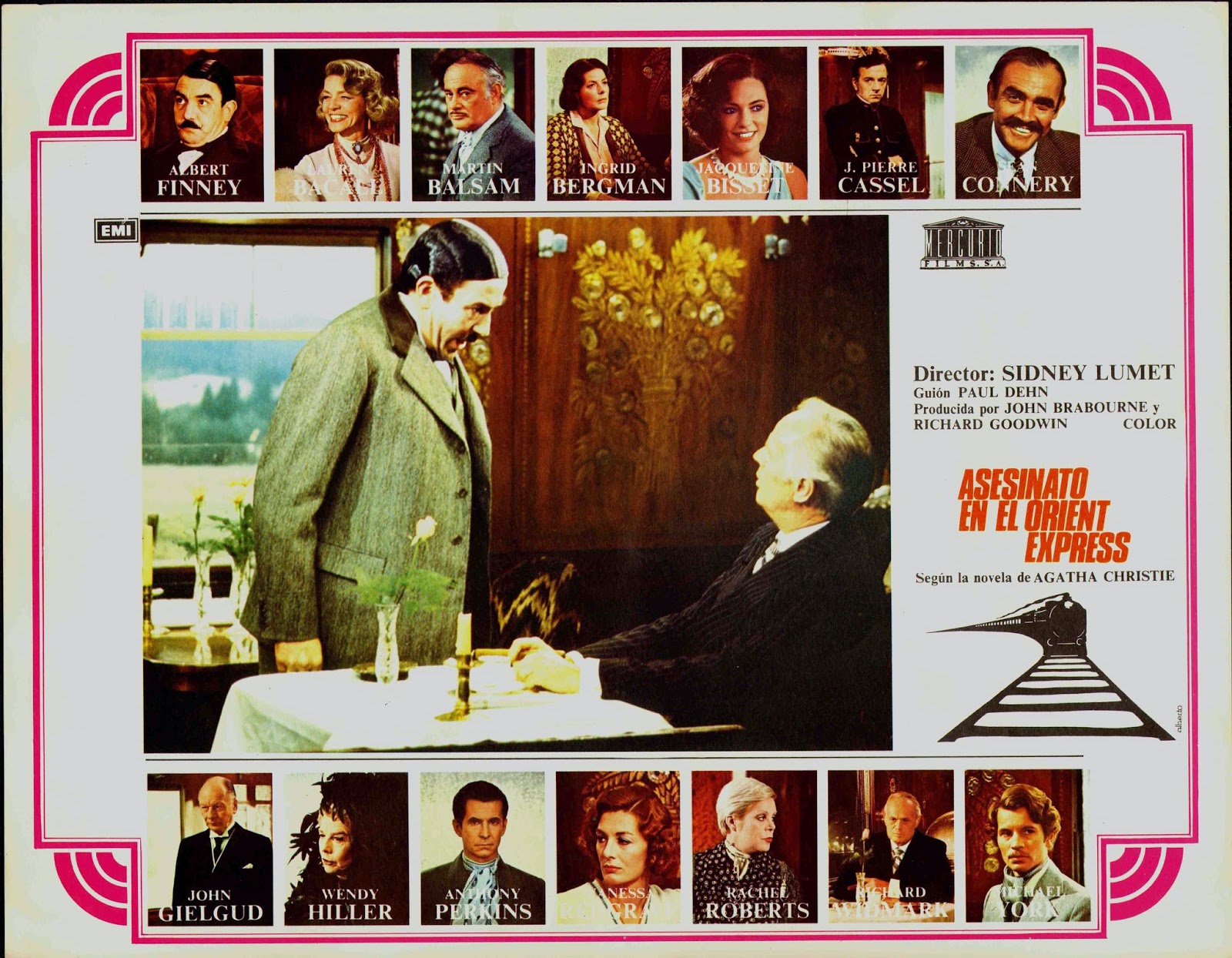 Le Crime De L Orient Express 1974 Affiches - Photos d'exploitation - Bandes annonces: Le crime de l