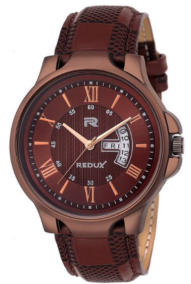 Redux Analogue Brown Dial Men and Boy Watch |From https://www.amazon.in 2018