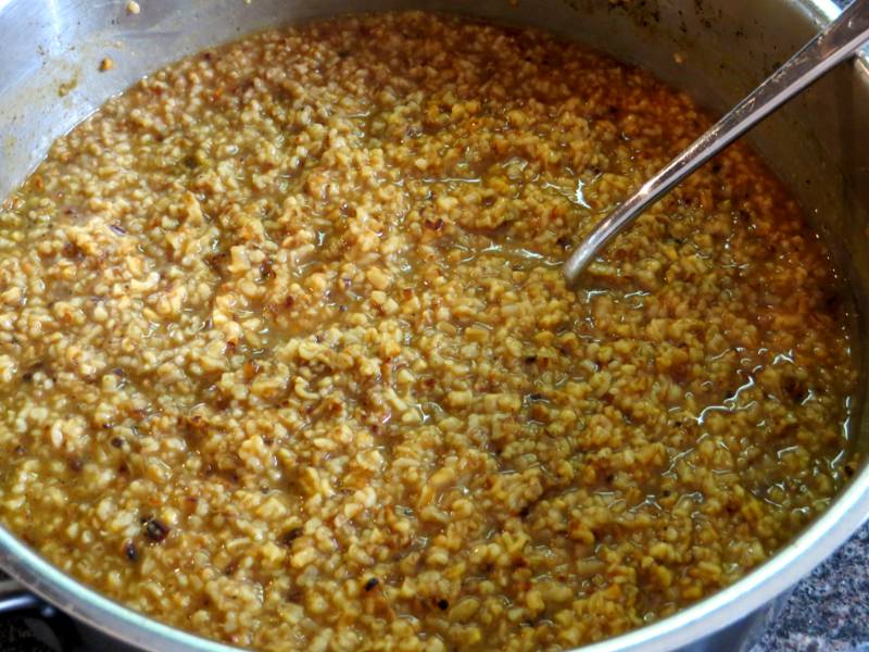 Sinnesfreuden: Chili mit Hafergrütze