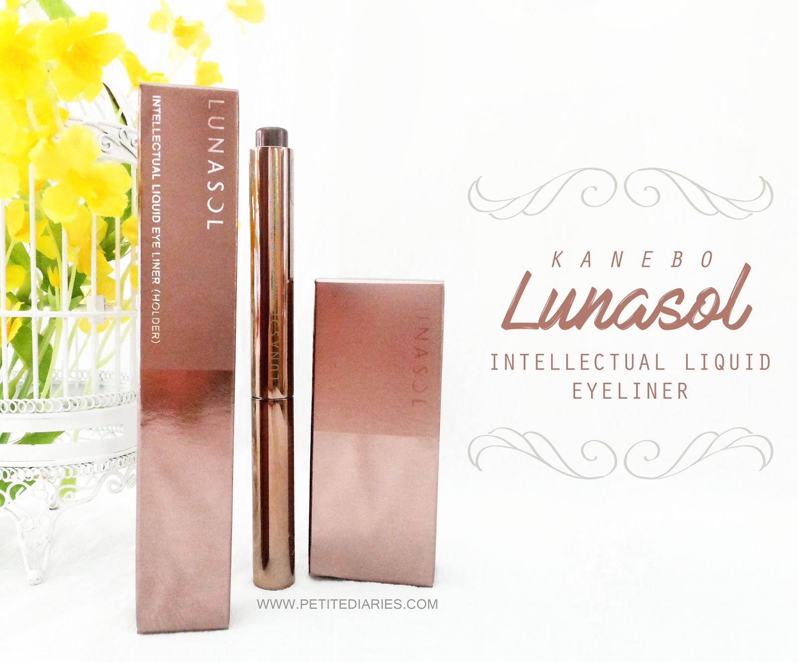 kanebo lunasol intellectual liquid eyeliner review