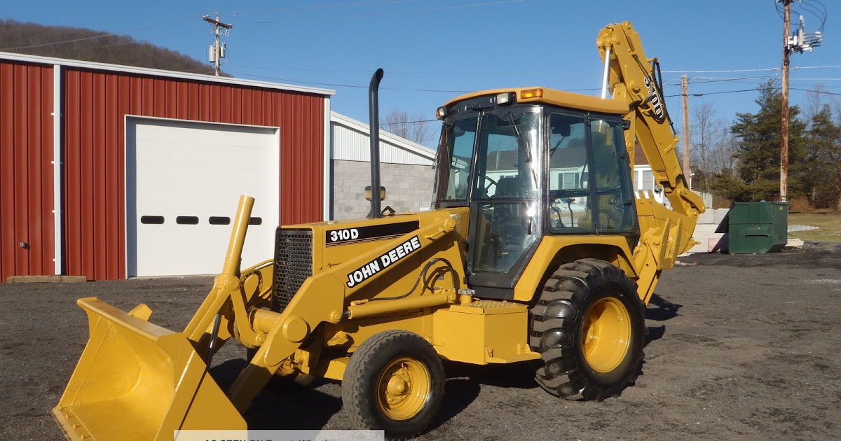 John Deere 300D, 310D Backhoe Loaders Service Manual TM1497 Download