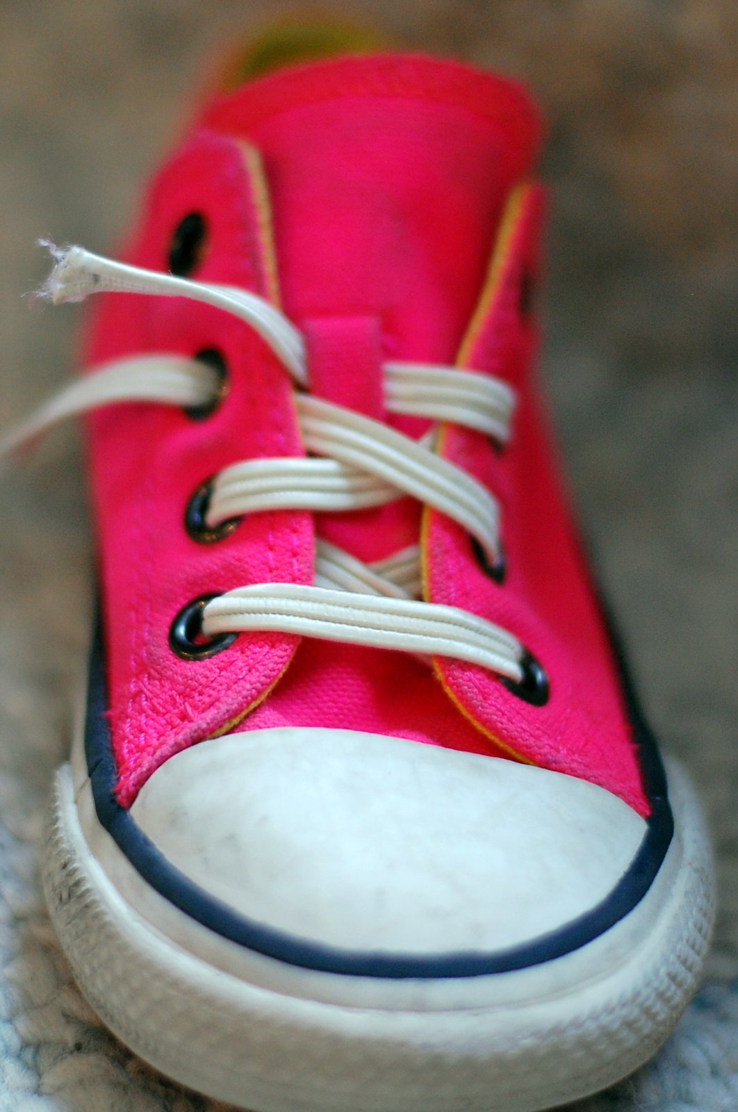 Beth Being Crafty DIY NoBrainer NoTie Elastic Laces