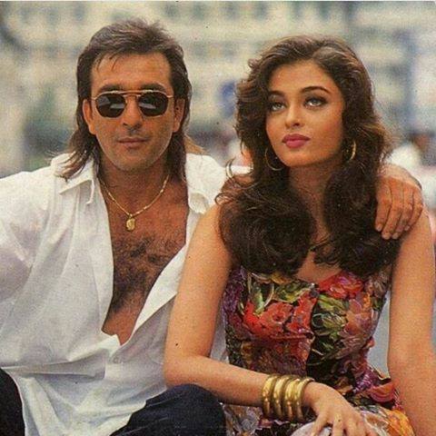 Old Photo Sanjay Dutt And Aishwarya Rai Bachchan