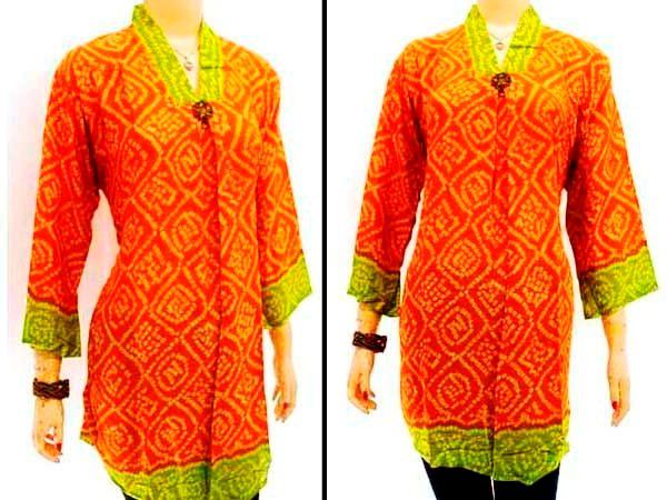 Model Blouse Batik Atasan Wanita Modern Untuk Kerja Model Blouse Batik Atasan Wanita Modern Untuk Kerja