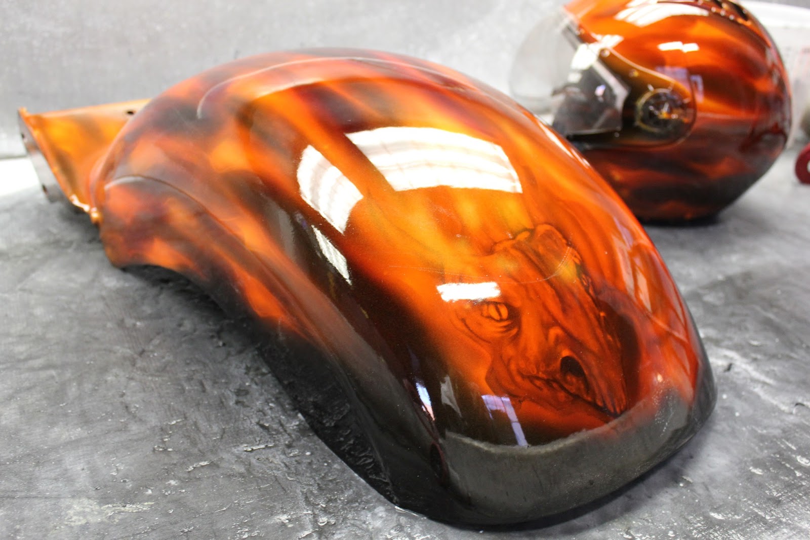 Online Motorcycle Paint Shop Recent work