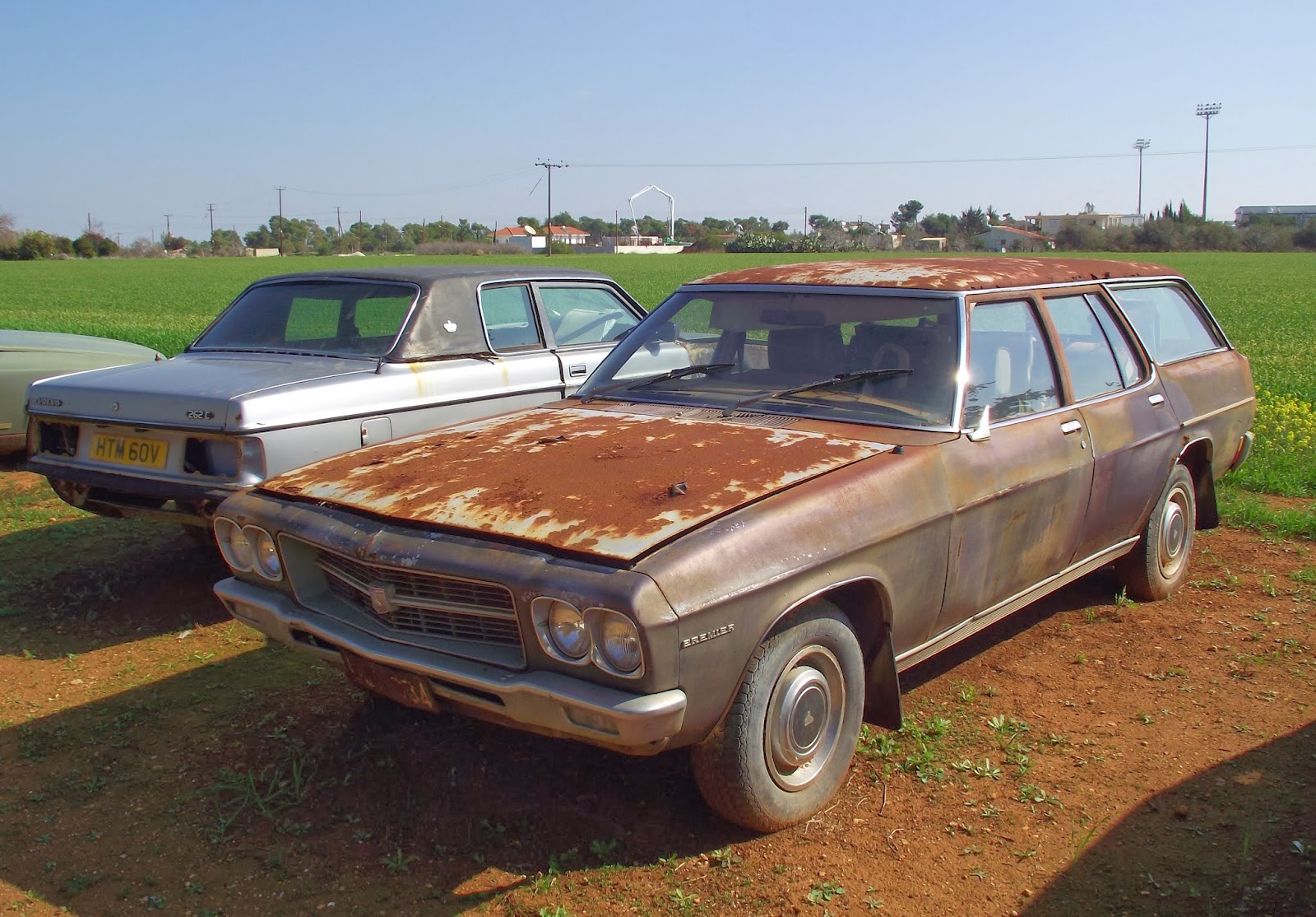 YoungManGoneWest Cyprus Car Graveyard