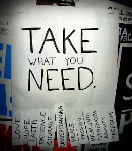 take what you need...