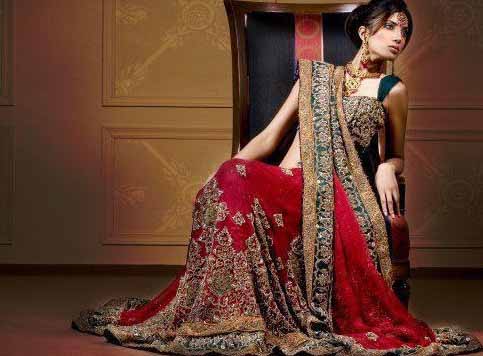 Fashion world latest Fashion: Pakistani bridal lehnga collection designs.