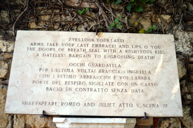 romeo e giulietta verona tomba giulietta