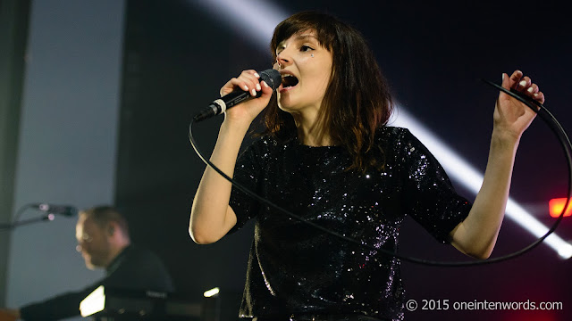 Chvrches at The Danforth Music Hall October 5, 2015 Photo by John at One In Ten Words oneintenwords.com toronto indie alternative music blog concert photography pictures