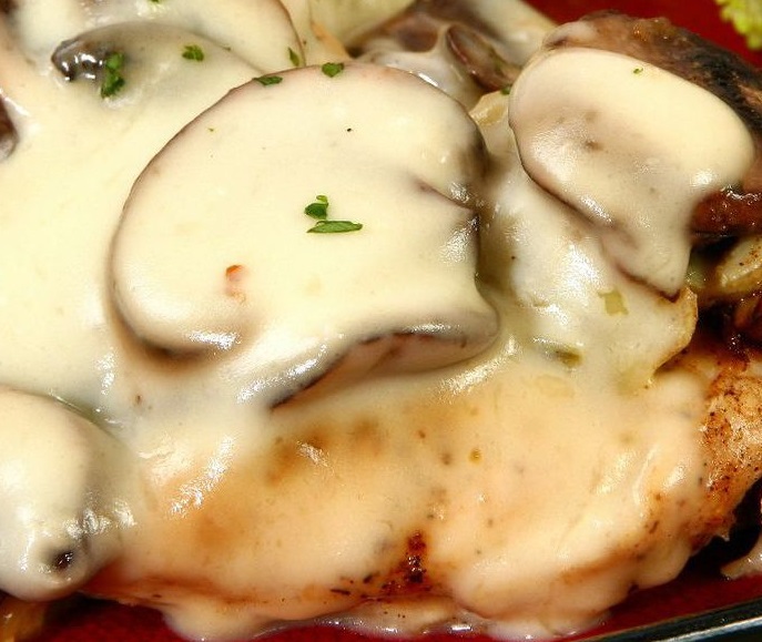 Recipes By Sara Mushroom Mozzarella Chicken