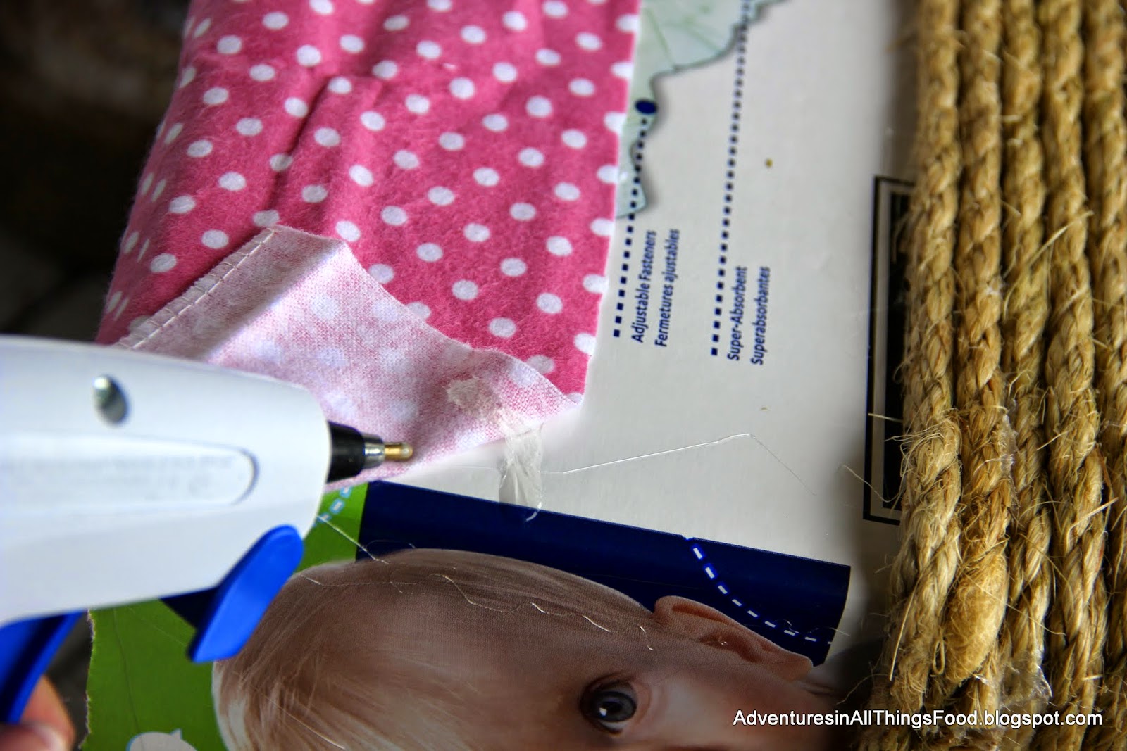 Adventures in all things food Baby Shower Gift Basket with Disney Baby