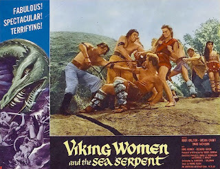 Lobby card - The Viking Women and the Sea Serpent (1957)