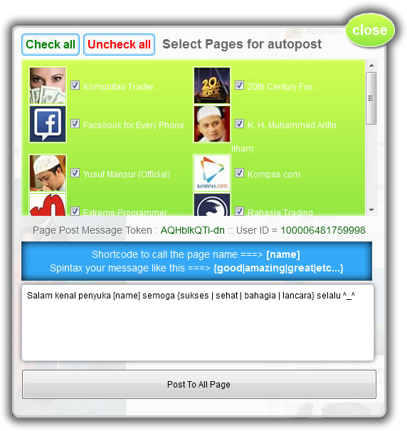 Autopost Facebook Page Autopost Facebook Page