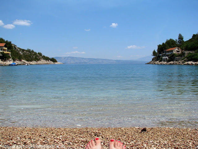 Hvar zatoka Prapratna Chorwacja wyspa Hvar