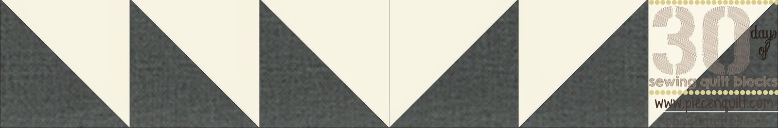 Piece N Quilt: How to: Corn and Beans Quilt Block - 30 Days of Sewing ...