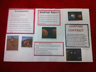 Mrs. Thomas' 5th Grade Class: Planet Brochure Project!!