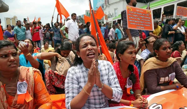 Sangh Parivar to protest against Sabarimala women entry, Pathanamthitta, News, Politics, Religion, Sabarimala Temple, Trending, Controversy, Kerala.