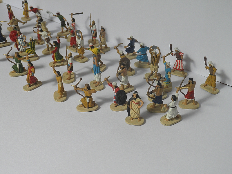 Toy Soldier Chest HEBREW WARRIORS Caesar Miniatures, Biblical Era 1/