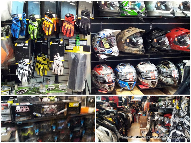 motorbike accessories shop