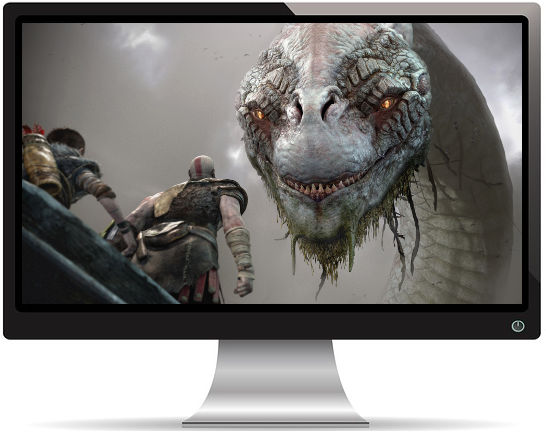God of War 2018 PS4 - Fond d'Écran en Ultra HD 4k 2160p