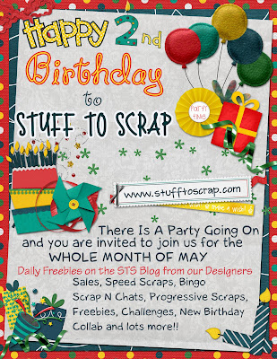 Fit 2 Be Scrapped: Happy Birthday Stuff to Scrap!!!