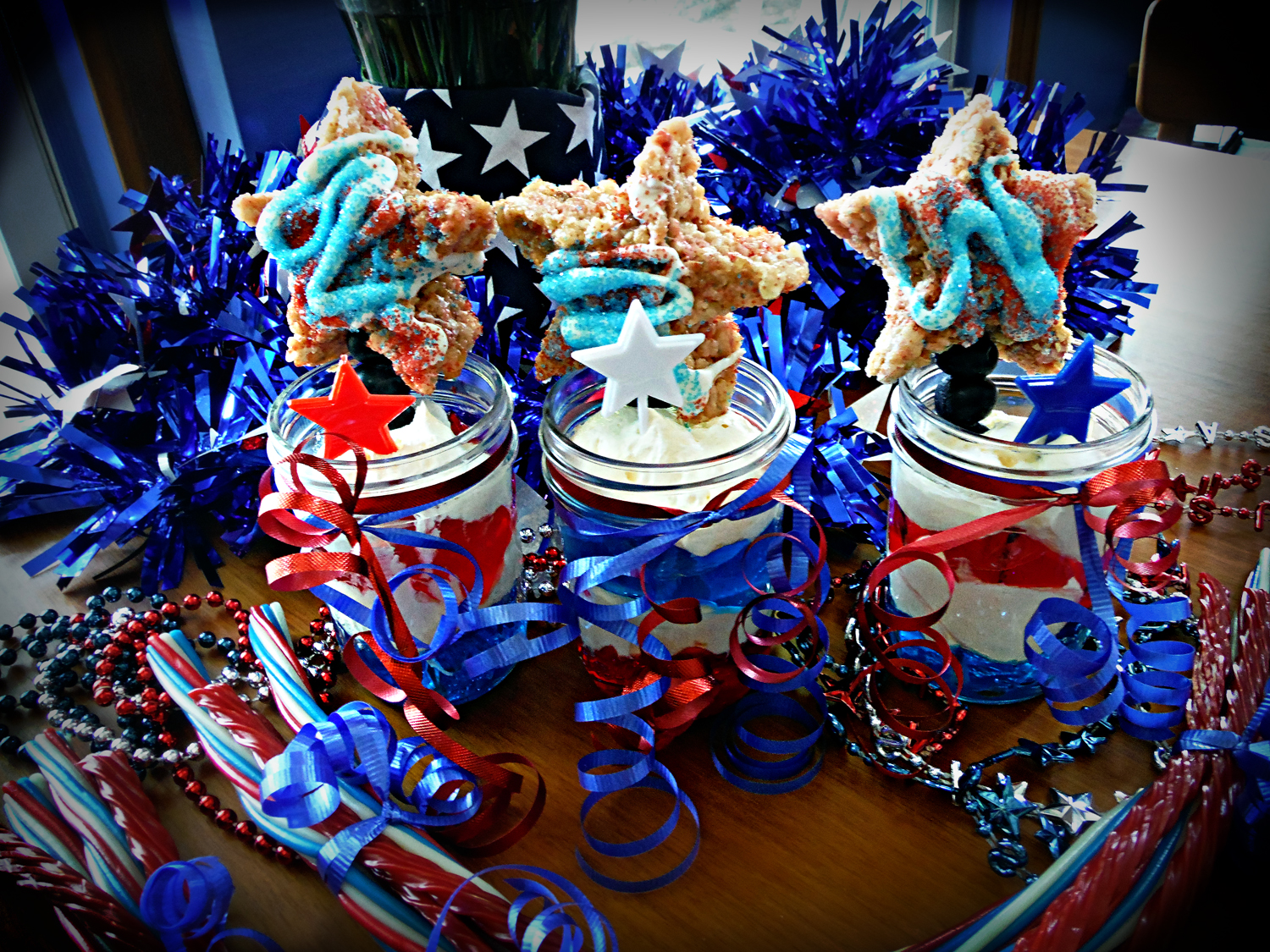 A Need to Create Getting Ready for 4th of July Festivities Jello